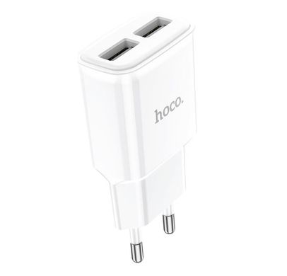 Купити Сетевое зарядное устройство Hoco C88A White