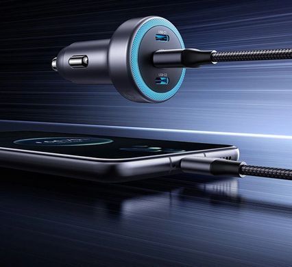 Купити Автомобільний зарядний пристрій UGREEN EC307 30W 3-Port Fast Car Charger