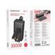 Зовнішній акумулятор BOROFONE BJ79B Clever power bank with 3 cables(30000mAh) Black