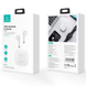 Наушники Usams -IA04 TWS Earbuds IA Series Bluetooth 5.0 White