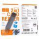 Кардридер HOCO HB45 Spirit 2-in-1 USB 2.0 card reader Metal Gray
