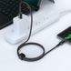 Кабель ACEFAST C1-03 Type-C to Type-C 3A, 1.2m, nylon, aluminum connectors, Black