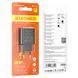Мережевий зарядний пристрій BOROFONE BA72A Spring single port QC3.0 charger Black