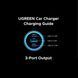 Автомобільний зарядний пристрій UGREEN EC307 30W 3-Port Fast Car Charger