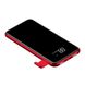 Зовнішній акумулятор Baseus Wireless Charge 8000 mAh Red