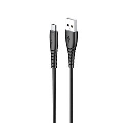 Купити Кабель CHAROME C20-01 USB Micro 2.4 A 1m Black