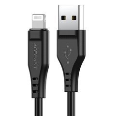 Купити Кабель ACEFAST C3-02 USB Lightning 2.4 A 1,2m Black
