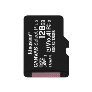 Купити Карта пам'яті Kingston microSDXC Canvas Select Plus 128GB Class 10 UHS-I A1 85МБ/с R-100MB/s Без адаптера