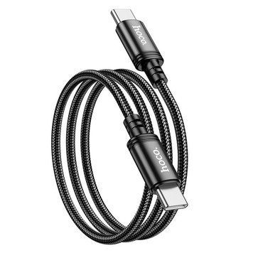 Купити Кабель HOCO X89 Wind 60W зарядный дата-кабель Type-C to Type-C Black