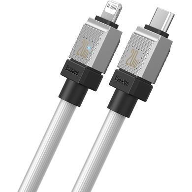 Купити Кабель Baseus CoolPlay Series Fast Charging Cable Type-C to iP 20W 2m White