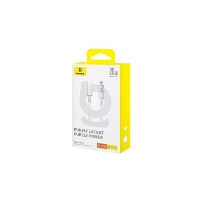 Купити Кабель Baseus Gem Fast-Charging Data Cable USB-C to iP 20W 2m Nebula Purple