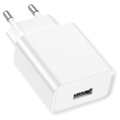 Купити Сетевой зарядное устройство BOROFONE BA74A Aspirer single port charger White