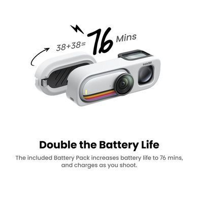 Купити Insta360 GO 3S Retro Bundle (Special Edition)Canvas White 128G