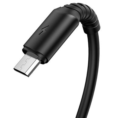 Купити Кабель Borofone BX47 Coolway microUSB USB 2.4 A 1m Black