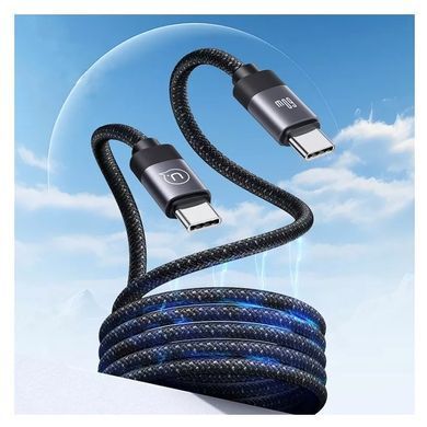 Купити Кабель Usams US-SJ704 60W Magnetic Data Cable Type-C To Type-C-Rui Series 1m tarnish