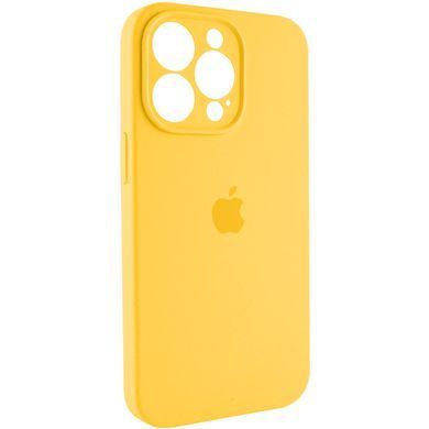 Купити Чохол для смартфона Silicone Full Case AA Camera Protect for Apple iPhone 13 Pro Max 56,Sunny Yellow