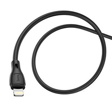 Купити Кабель HOCO X61 Ultimate silicone charging data cable for iP Black