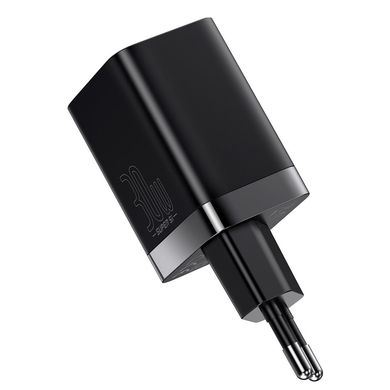 Купити Сетевое зарядное устройство Baseus Super Si Pro Quick Charger C+U Black