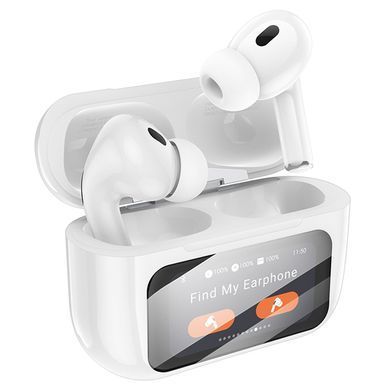 Купити Наушники BOROFONE BW76 Brocade true wireless ANC шумоподавление сенсорный экран BT гарнитура Champagne White