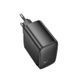 Сетевой зарядный устройство HOCO CS63A Bright PD65W (1A1C) charger (EU) Black