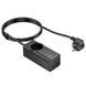 Мережевий подовжувач HOCO NS9 Wisdom 1-position (PD67W/3C1A) desktop socket (EU/GER) (2 m) Black