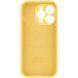 Чохол для смартфона Silicone Full Case AA Camera Protect for Apple iPhone 13 Pro Max 56,Sunny Yellow