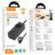 Мережевий подовжувач HOCO NS9 Wisdom 1-position (PD67W/3C1A) desktop socket (EU/GER) (2 m) Black