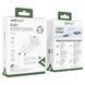 Мережевий зарядний пристрій ACEFAST A77 mini PD30W GaN single USB-C charger set (C3-03) White
