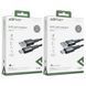 Кабель ACEFAST C1-04 USB to Type-C 3A, 1.2m, нейлоновый алюминиевые коннекторы, Black