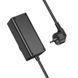 Мережевий подовжувач HOCO NS9 Wisdom 1-position (PD67W/3C1A) desktop socket (EU/GER) (2 m) Black
