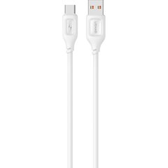 Купити Кабель Usams SJ619 USB Type-C 3 A 1m White