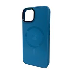 Купити Стеклянный чехол с MagSafe Apple iPhone 12/12 Pro Blue