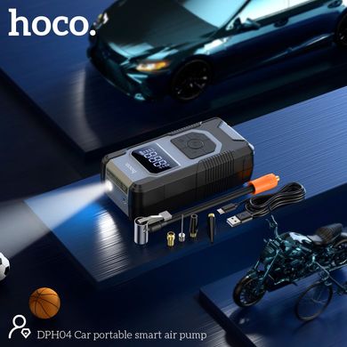 Купити Автомобільний насос Hoco DPH04 Black