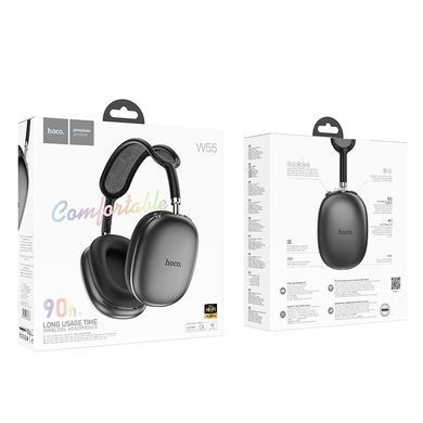 Купити Бездротові навушники HOCO W55 Pleasing BT headphones Deep Space Gray