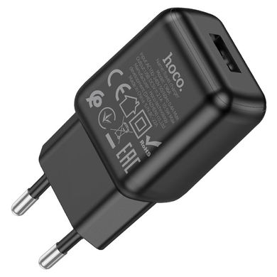 Купити Сетевое зарядное устройство Hoco C96A Black