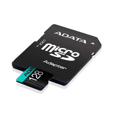 Купити Карта пам'яті A-DATA microSDXC Premier Pro 128Gb Class 10 UHS-I (U3) V30 A2 W-85MB/s R-100MB/s