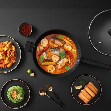 Купити Антипригарна сковорода Xiaomi ZHIWUZHU cooking non-stick wok Mijia custom