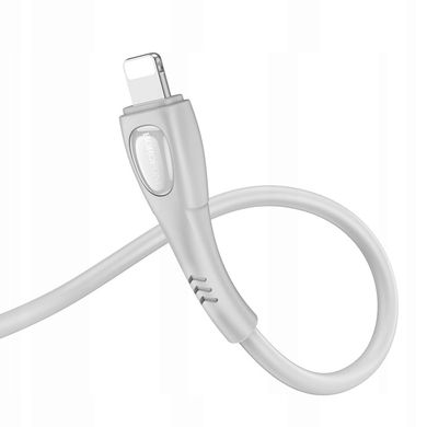 Купити Кабель Borofone BX98 USB Type-A Apple Lightning 2.4 A 1m Gray
