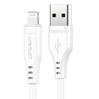 Купити Кабель ACEFAST C3-02 USB lightning 2.4 A 1,2m White