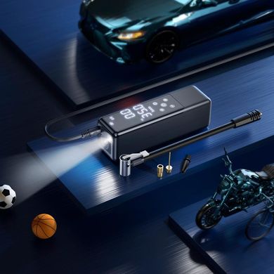 Купити Автомобільний насос Hoco ZP5 May smart air pump Black