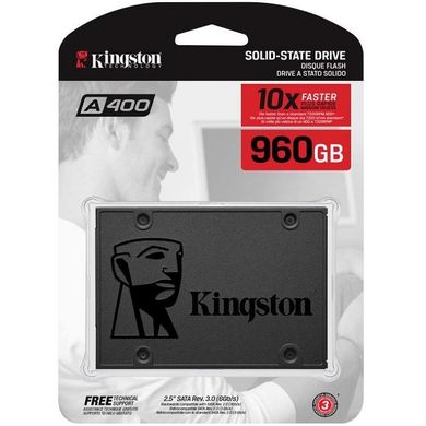 Купити Накопичувач SSD Kingston A400 960GB 2.5" SATA III (6Gb/s) 3D NAND