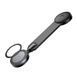 Автотримач для телефона HOCO HW29 Totem ring magnetic wireless fast charging car holder (center console) Black Metal Gray