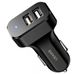 Автомобільний зарядний пристрій Usams US-CC087 C13 2.1A Dual USB Car Charger USB Black