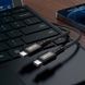 Кабель ACEFAST C1-09 USB-C to USB-C aluminum alloy audio/video transmission full-featured data cable Black