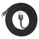 Кабель Baseus Cafule microUSB USB 2.4 A 1m Black-Gray