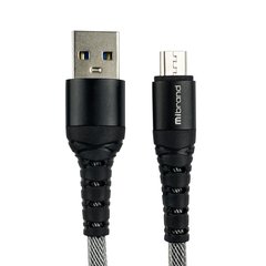 Купити Кабель Mibrand MI-14 USB Micro 2A 1m Black-Gray