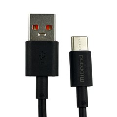 Купити Кабель Mibrand MI-12 USB Type-C 5 A 1m Black