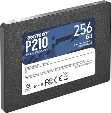 Купити Накопитель SSD Patriot P210 256GB 2.5" SATAIII 3D QLC (P210S256G25)