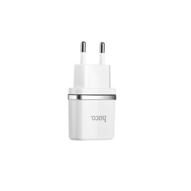 Купити Сетевое зарядное устройство Hoco C11 White