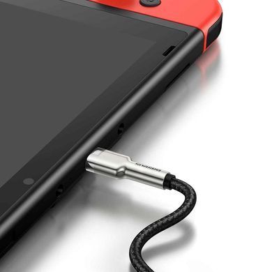 Купити Кабель Baseus Cafule Series Metal Data Cable Type-C to Type-C 100W 1m Black